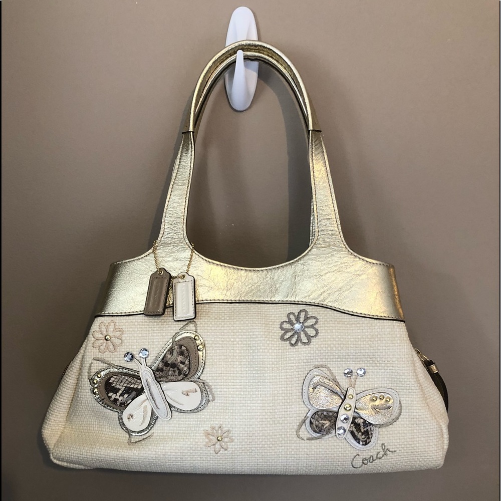 Coach Lexi buffer fly purse